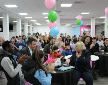 Picture of the audience at the LLD/D presentation evening