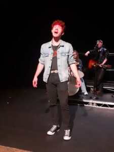 Andrew Cox playing Drew in Rock of Ages Teen Edition