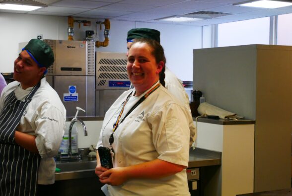 Katie McNelly, Chef Lecturer at Reading College and University Centre
