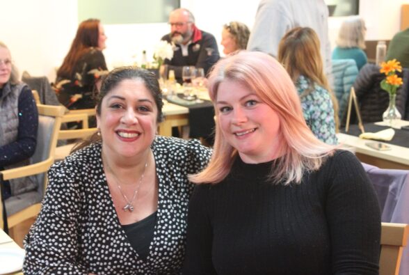 Kirsti Wilson, Head of Marketing and Fundraising and Fiona Keyte, Fundraising Manager from Launchpad