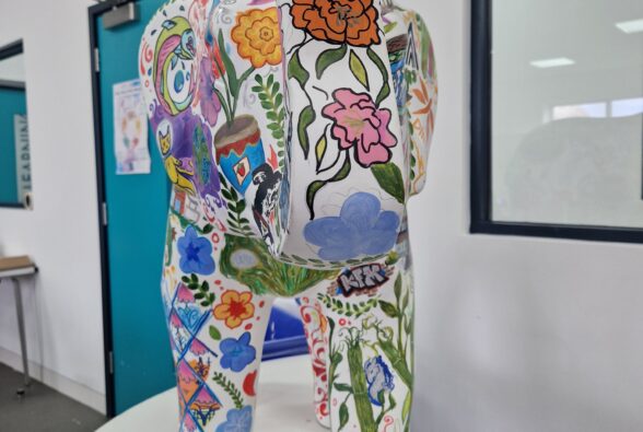 The finished elephant